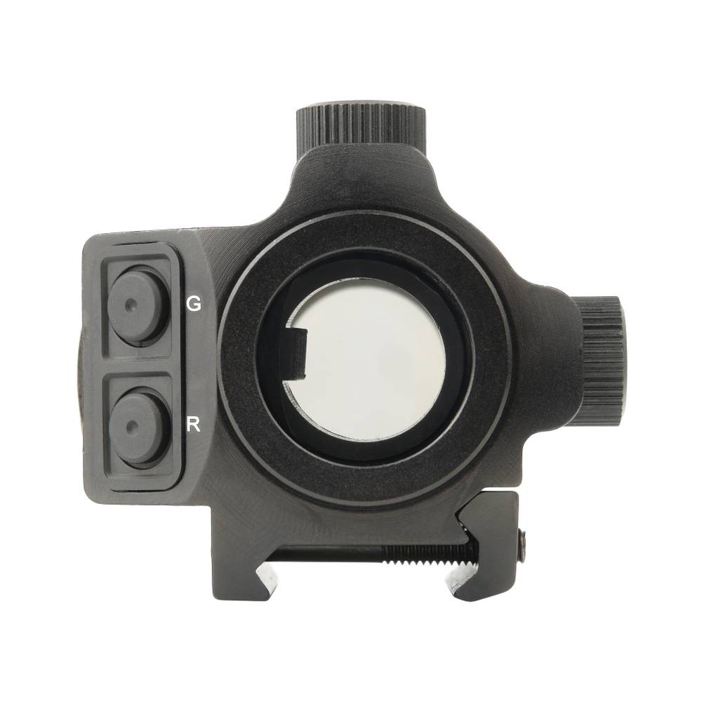 Прицел коллиматорный Veber Wolf Reflex 122 RG (закрытый, объектив 22мм, 4 МОА, метка точка красная/зеленая, вивер)