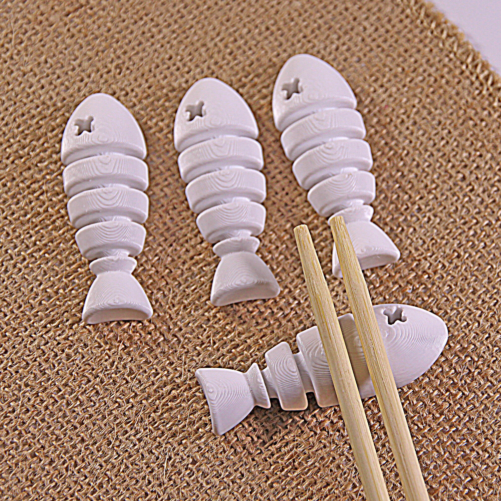 Подставка под палочки 4 штуки, хасиоки, подставка для палочек для еды, белая