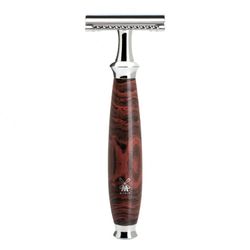 Т-образная бритва Muehle Purist с ручкой из эбонита (R 58 SR)