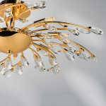 791182 Люстра потолочная ISABELLE 8х40W G9 ЗОЛОТО