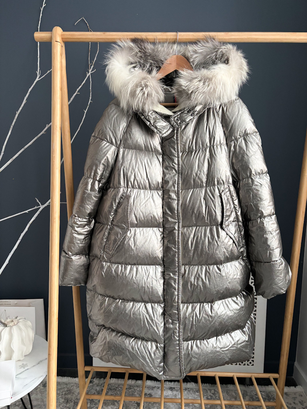 Новая пуховая куртка Moncler, L, оригинал