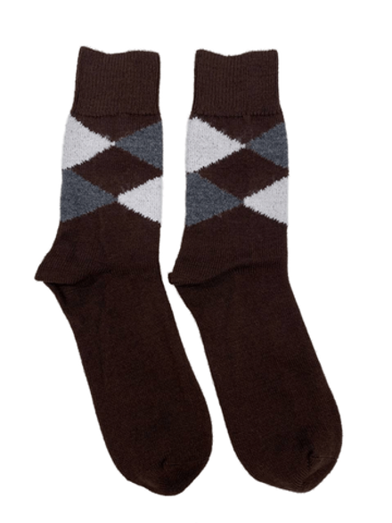 Носки мужские Н015-13 коричневые