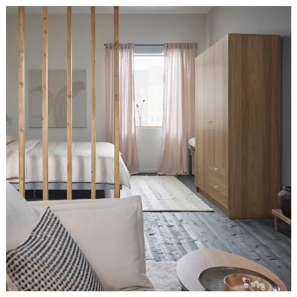 Гардероб - VILHATTEN IKEA/ ВИЛХАТТЕН ИКЕА, 190х98х57 см, коричневый