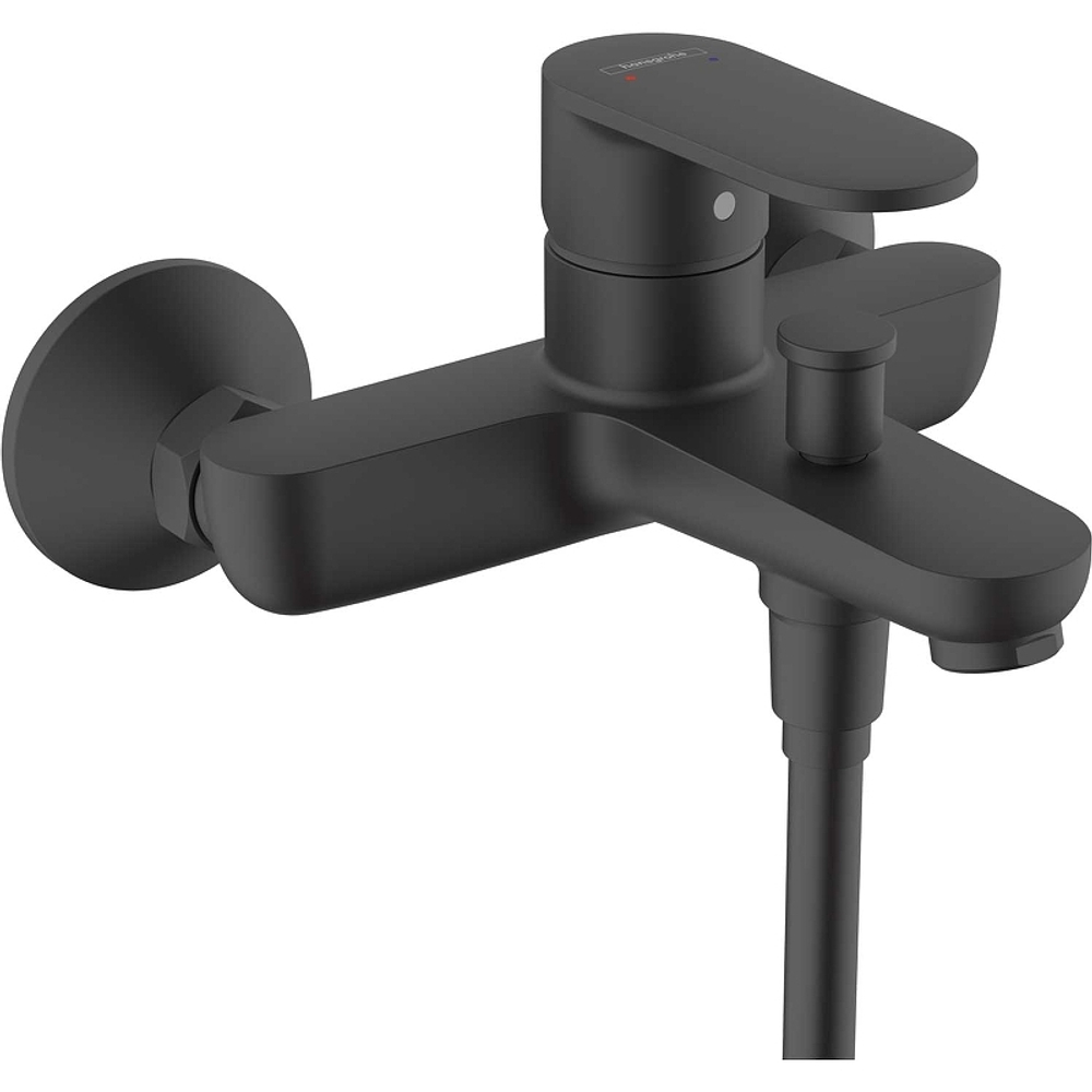 Смеситель для ванны Hansgrohe Vernis Blend 71440670 черный матовый