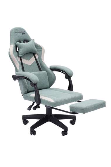 Офисное кресло Chairman CH26 ткань, зелено-бежевый