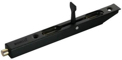 Шпингалет торцевой L160 черный