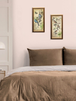 Картины на стену для интерьера в раме набор 2 шт