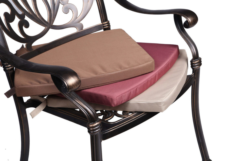 Комплект мебели из литого алюминия стол Палм(100см) + 4 кресла Феникс