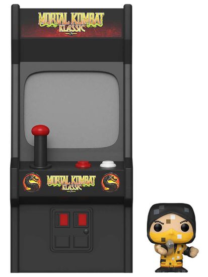 Набор Funko Bitty POP! Arcade Mortal Kombat Scorpion 91394 / Набор Фанко Битти ПОП! по мотивам игры "Мортал Комбат"