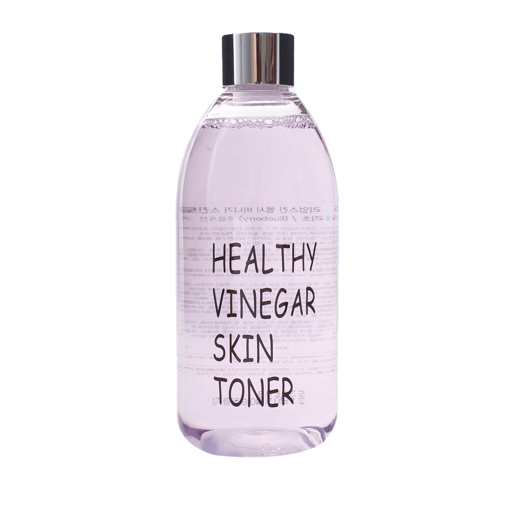 Слабокислотный тонер с черникой для сужения пор Realskin Healthy Vinegar Skin Toner (Blueberry), 300 мл.