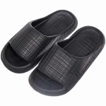 Шлепанцы мужские «AZHUR», цвет черный, р-р 44-45