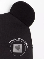 Шапка для девочки трикотажная и снуд