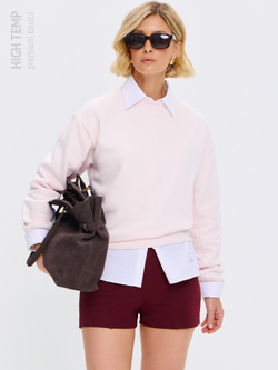 Экстра короткие шорты из футера