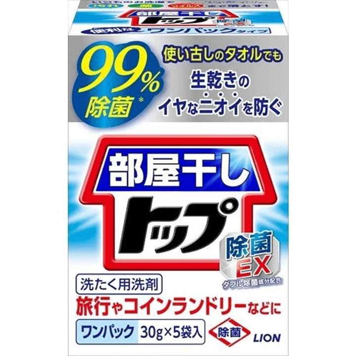 Стиральный порошок Lion Топ сухое белье 25 г х 5 шт = 125 г