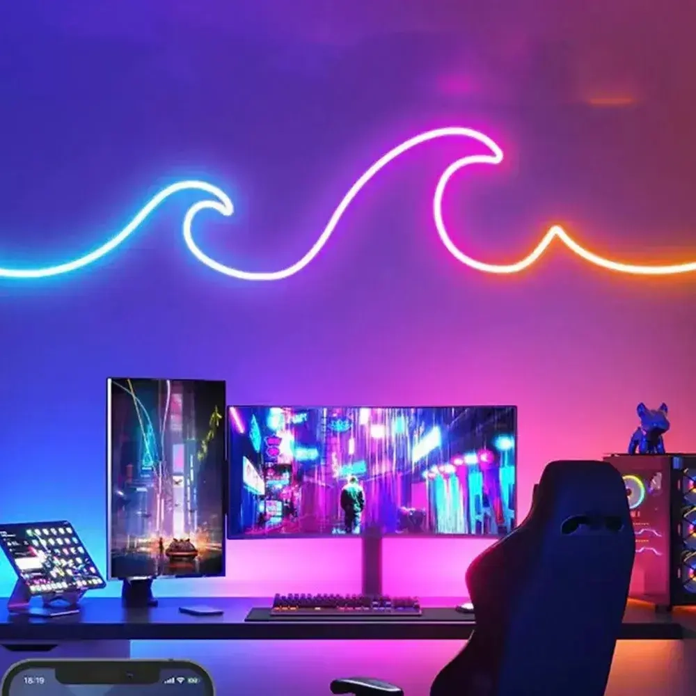 Светодиодная лента 5 Вт, IP68, Разноцветный