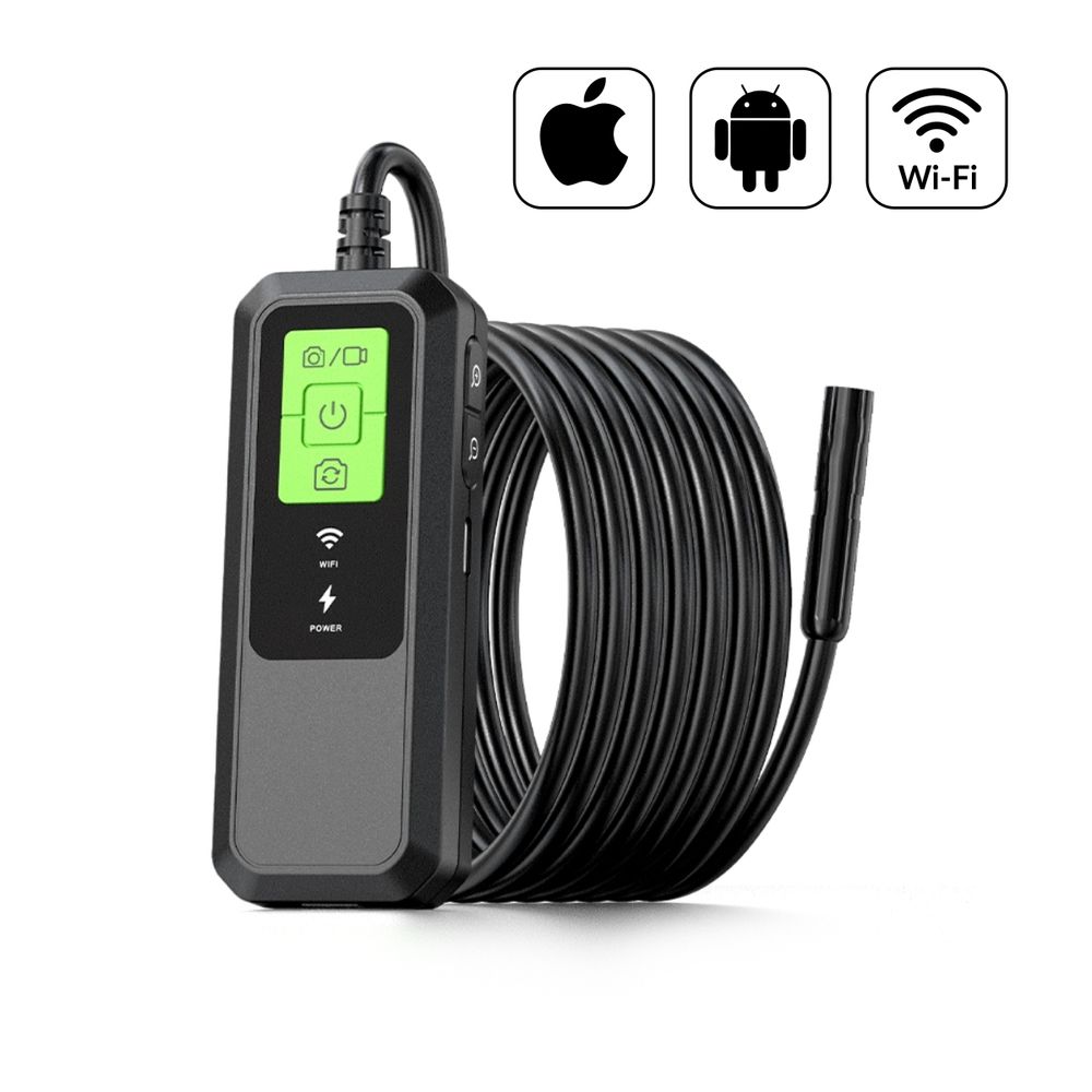 iCartool (IC-V803) Видеоэндоскоп WIFI, 3.5Мп, 2560x1440, 3м, 7.9 мм зонд