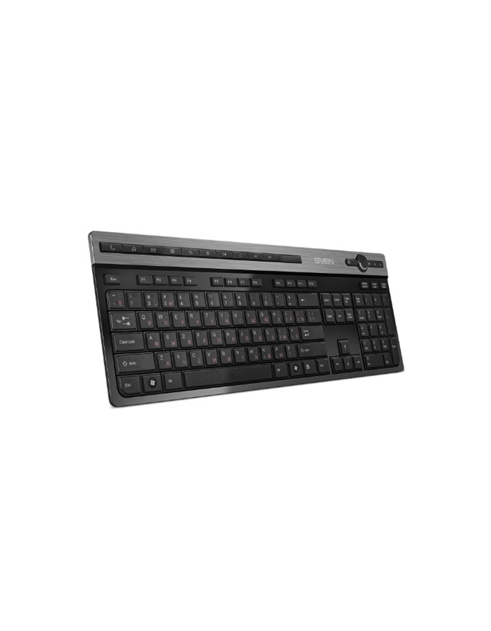 Клавиатура Клавиатура Wireless Sven KB-E5500W 2,4 GHz, 115кл.