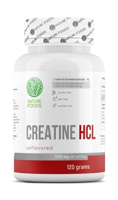 Nature Foods Creatine hydrochloride (120 гр.)