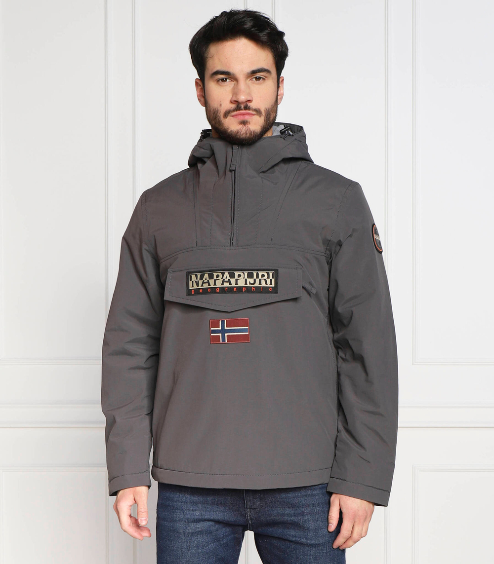 куртка rainforest winter 3 Napapijri - графитовый (NP0A4GMC)