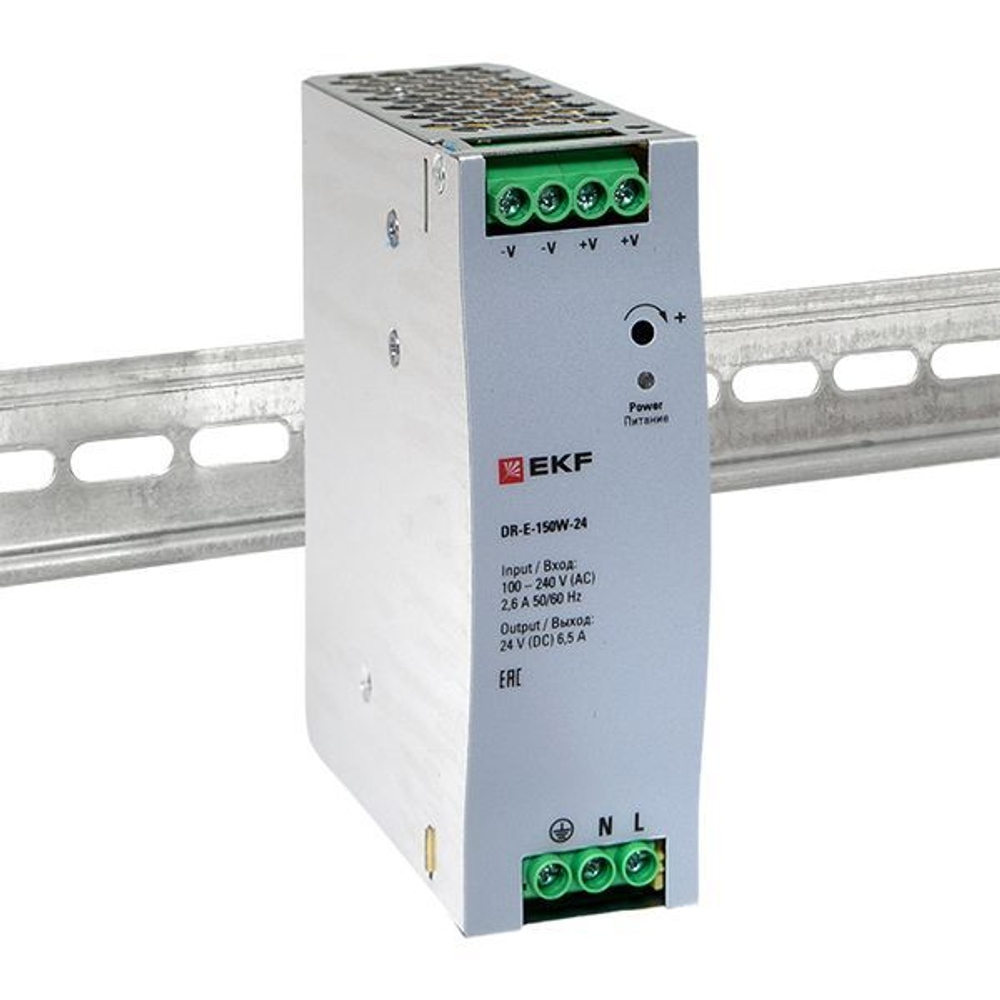 Блок питания  EKF DR-E-150W-24