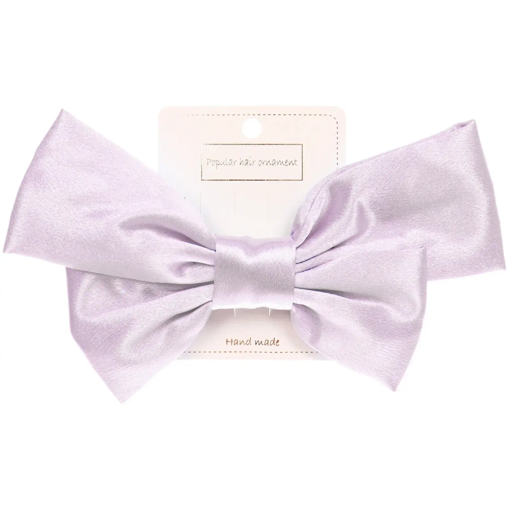 Зажим для волос «ПЕРСЕЯ», цвет лавандовый, 14*11см (белый блистер)