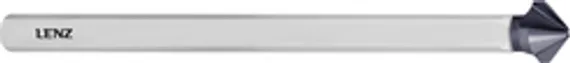 Зенковка 90°, 12,4 мм HSS-XE, трёхгранный хвостовик, LENZ, арт. LZSK-20124