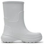 MLB Los Angeles Dodgers Waterproof And Wear resistant Rain Boots Women"s Gray