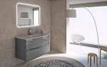 Тумба с раковиной Cezares DALILA 100 Grigio lucido
