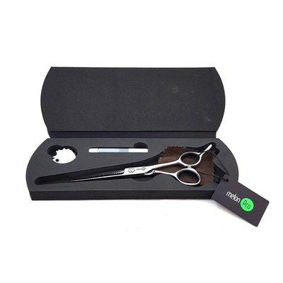 MelonPro Парикмахерские ножницы silver edition филировочные/эргономичные /28 зубьев/ 5,5"/ SE/F-03