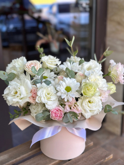 Цветы в коробке "Эксклюзив"