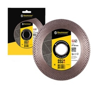 Алмазный отрезной круг ТМ Baumesser 1A1R 125*2.0*8/20*22.2 PRO Gres