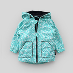 Куртка (точки на голубом)