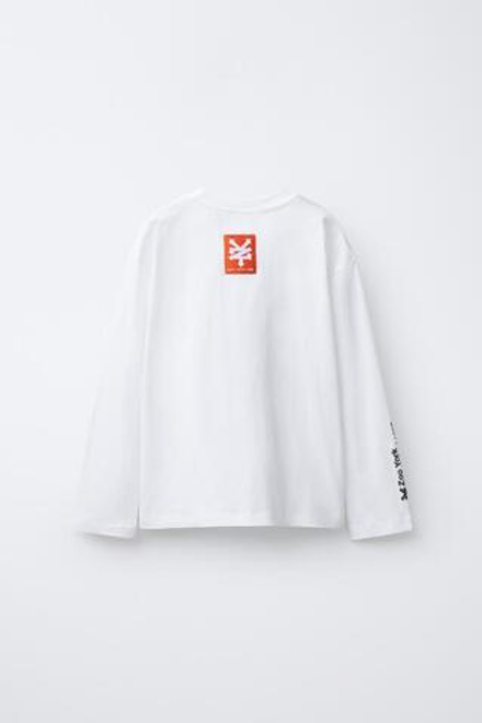 ZARA Х ZOO YORK® ФУТБОЛКА, БЕЛЫЙ
