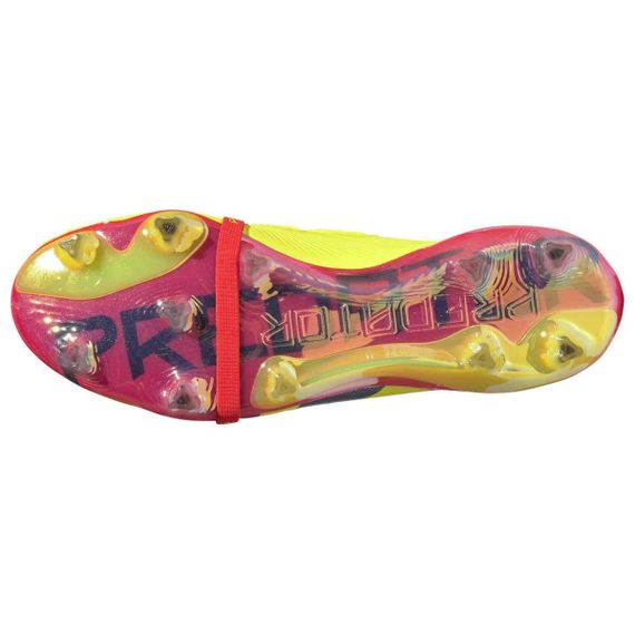 Элитные бутсы Adidas PREDATOR Низкие Красные джинсы Унисекс