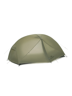 Палатка Naturehike Mongar PRO 2-местная, алюминиевый каркас, олива (зеленая)