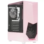 Компьютерный корпус 1STPLAYER DK-3 TG Pink