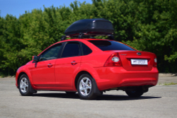 Бокс-багажник на крышу Аэродинамический "Turino Compact" 360л