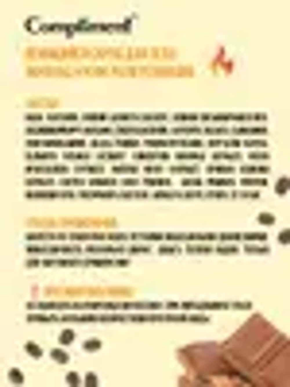 Compliment Пенящийся скраб для тела ШОКОЛАД & КОФЕ Разогревающий 200 мл