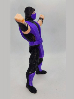 Подвижная фигурка "Рэйн" Mortal Kombat, пластик, цвет фиолетовый