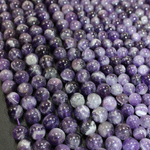 Аметист бусины 8мм 10мм