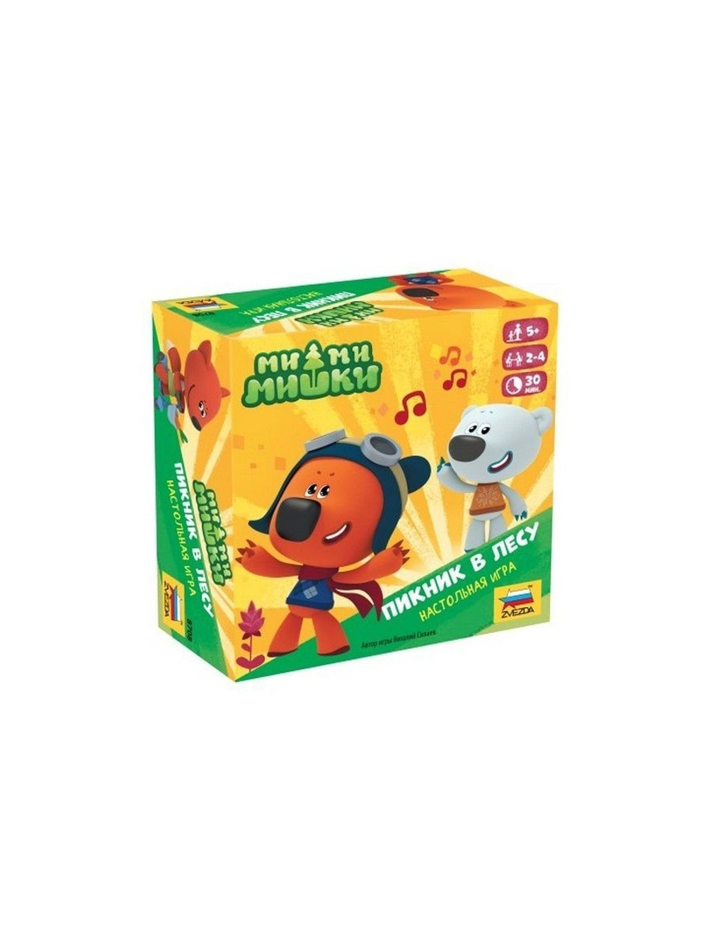 Настольная игра ZVEZDA "Ми-ми-мишки Пикник в лесу", детская