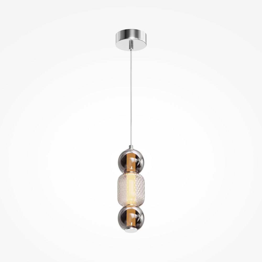 Подвесной светодиодный светильник Maytoni Drop MOD273PL-L16CH3K