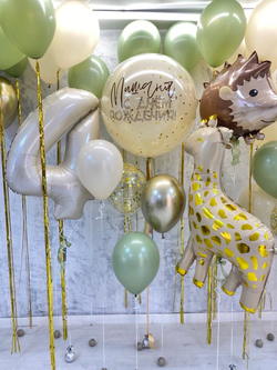 Воздушные шары Жираф, Ёжик №1762