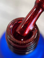 Gel polish with cat eye effect Enigmanic Red Cat 10 ml.