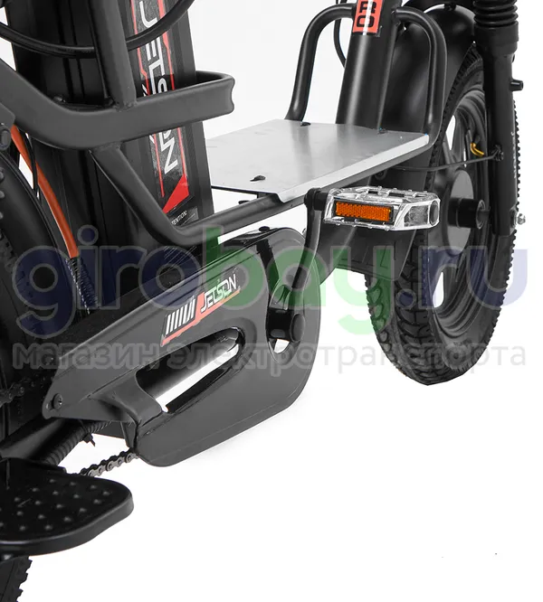 Электровелосипед Jetson Monster Pro Black 1200W (60V/21Ah) двойные амортизаторы фото №19