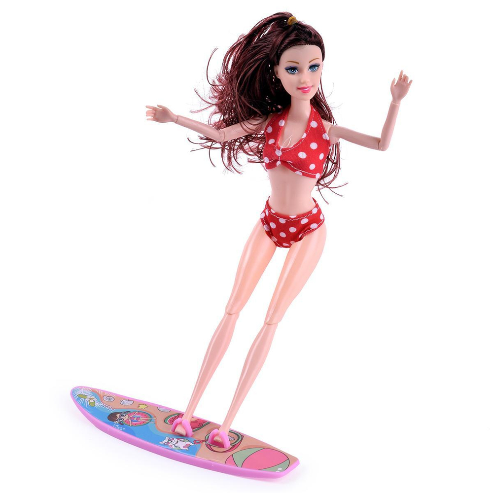 Кукла тип Модель на шарнирах с аксесс. 32см, коробка DXB01