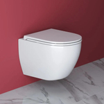 Унитаз подвесной Cezares STYLUS-TOR CZR-6601-TH-TOR безободковый со смывом TORNADO, без крышки-сидения