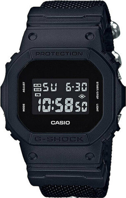 Японские наручные часы Casio G-SHOCK DW-5600BBN-1E с хронографом