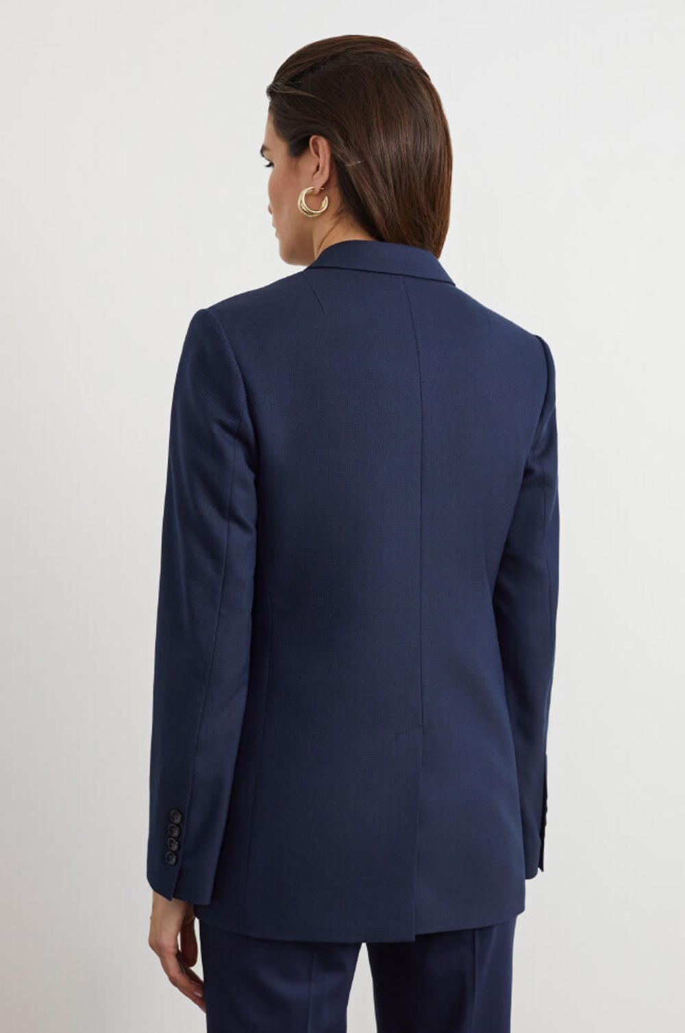 1729 Жакет женский (т.синий)