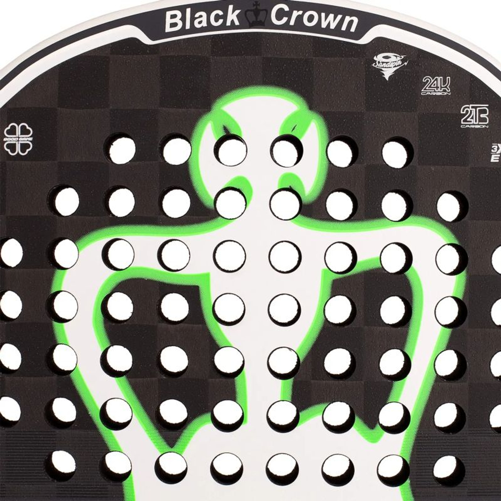 Ракетка для падел тенниса Black Crown Patron Kore